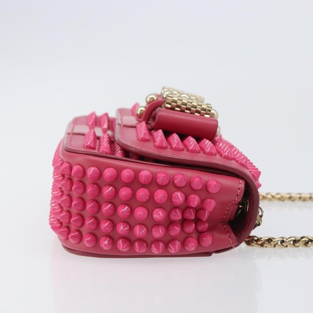 Christian Louboutin Sweet Charity Spiked Leather Mini - Picture 3 of 16